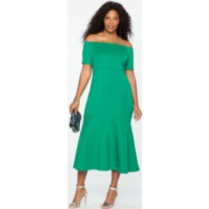 Off the Shoulder Trumpet Gown